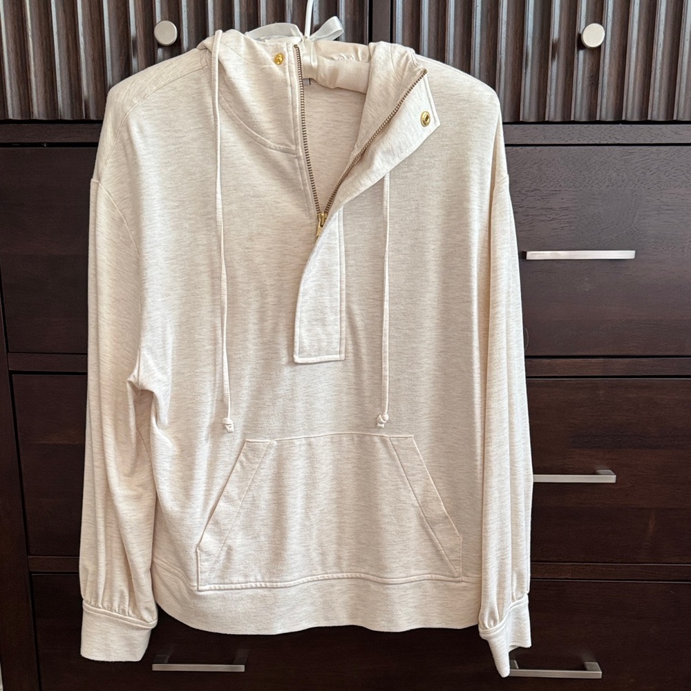 CAbi Heyday Hoodie Athleisure w gold accents, Small - Picture 2 of 10
